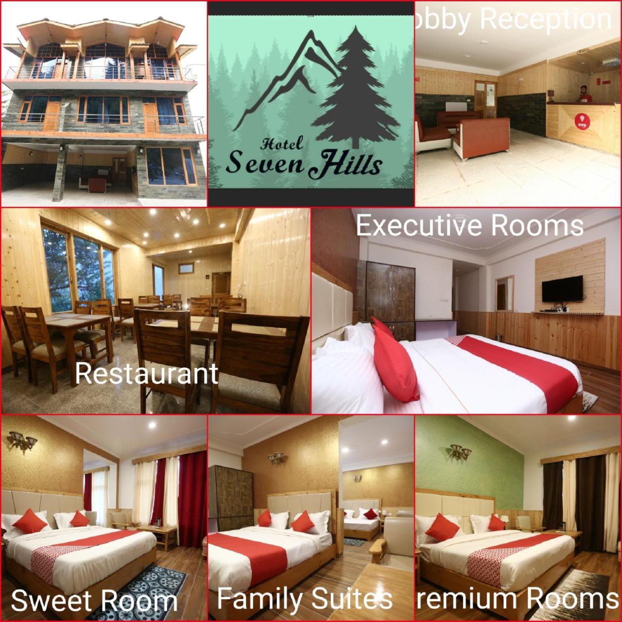 Hotel Seven Hills Manali 외부 사진